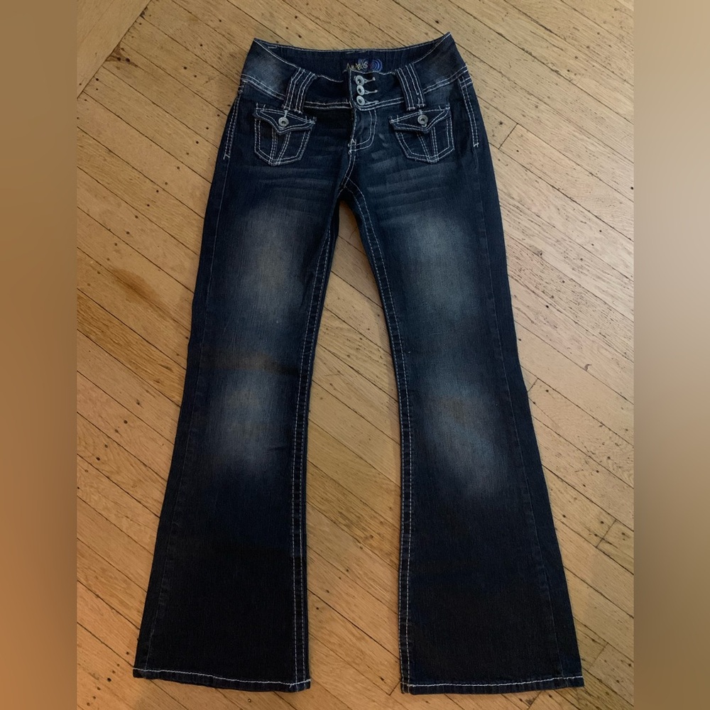 SOLD - Women's Black Denim Jeans